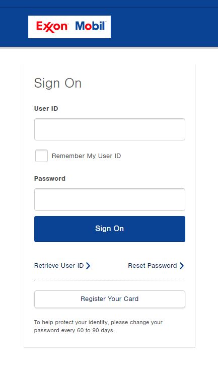 exxonmobil login